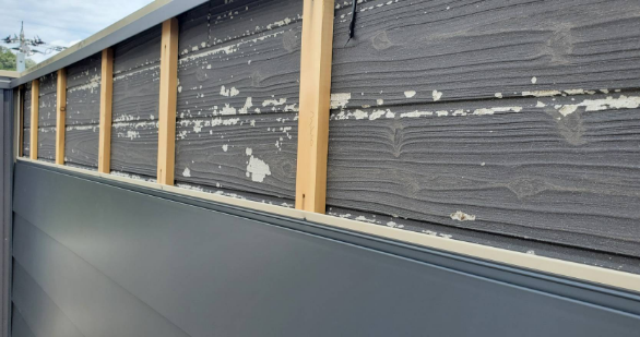 愛明の外壁カバー工法