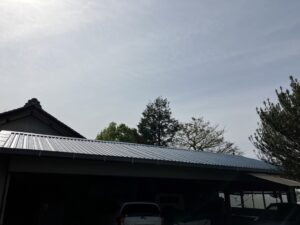 岐阜県美濃加茂市 塗装以外でもお家を守る屋根カバー