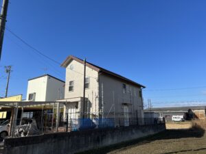 岐阜県羽島郡笠松町 落ち着いた感じの色で外壁塗装・屋根塗装