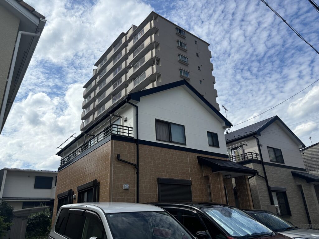 岐阜県岐阜市 クリア塗装を使った外壁・屋根塗装