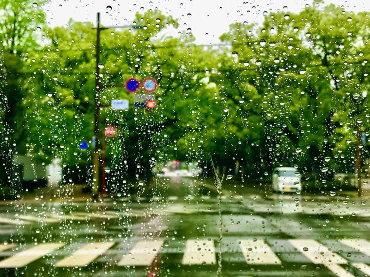 梅雨入り間近…