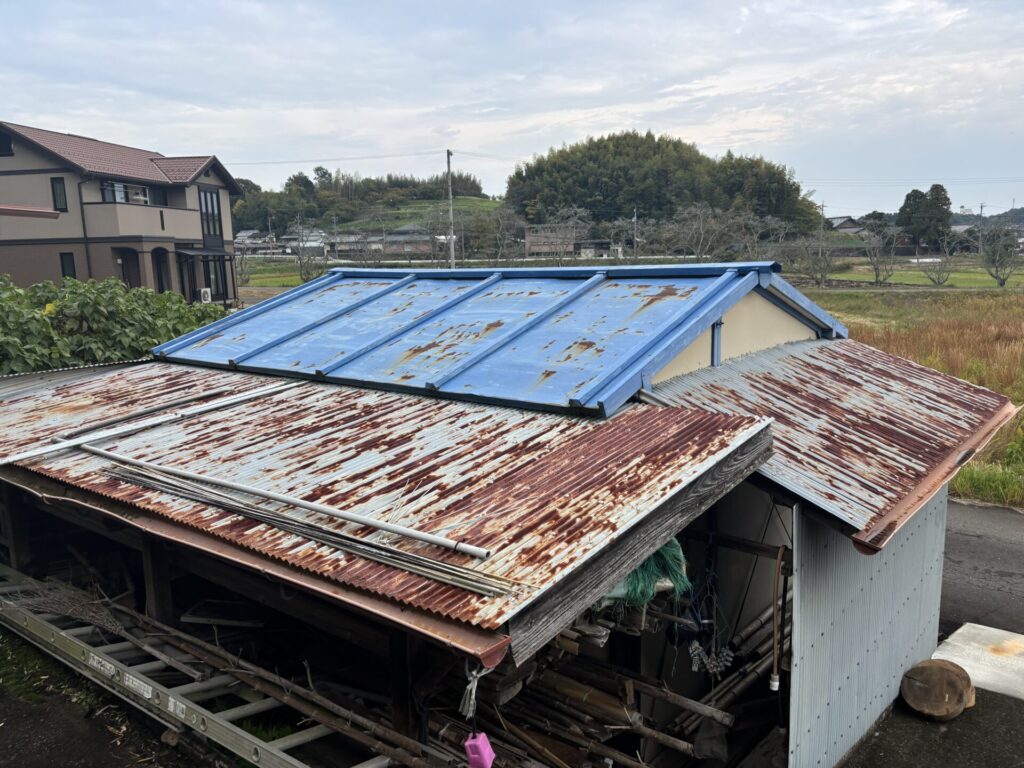 サビていても綺麗に仕上がる屋根塗装 施工前