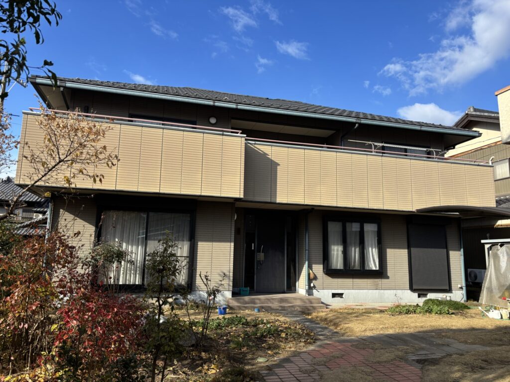 イメージチェンジした外壁塗装 施工前