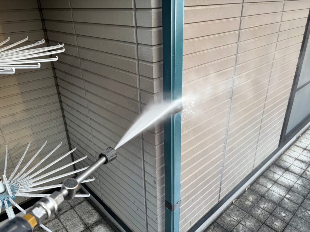 雨樋 高圧洗浄